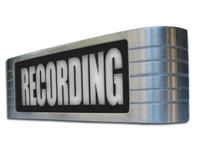 Recording sign
