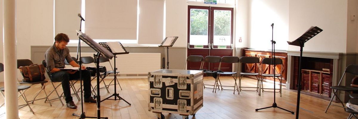 Members at the cast of Recording Hedda in rehearsals.